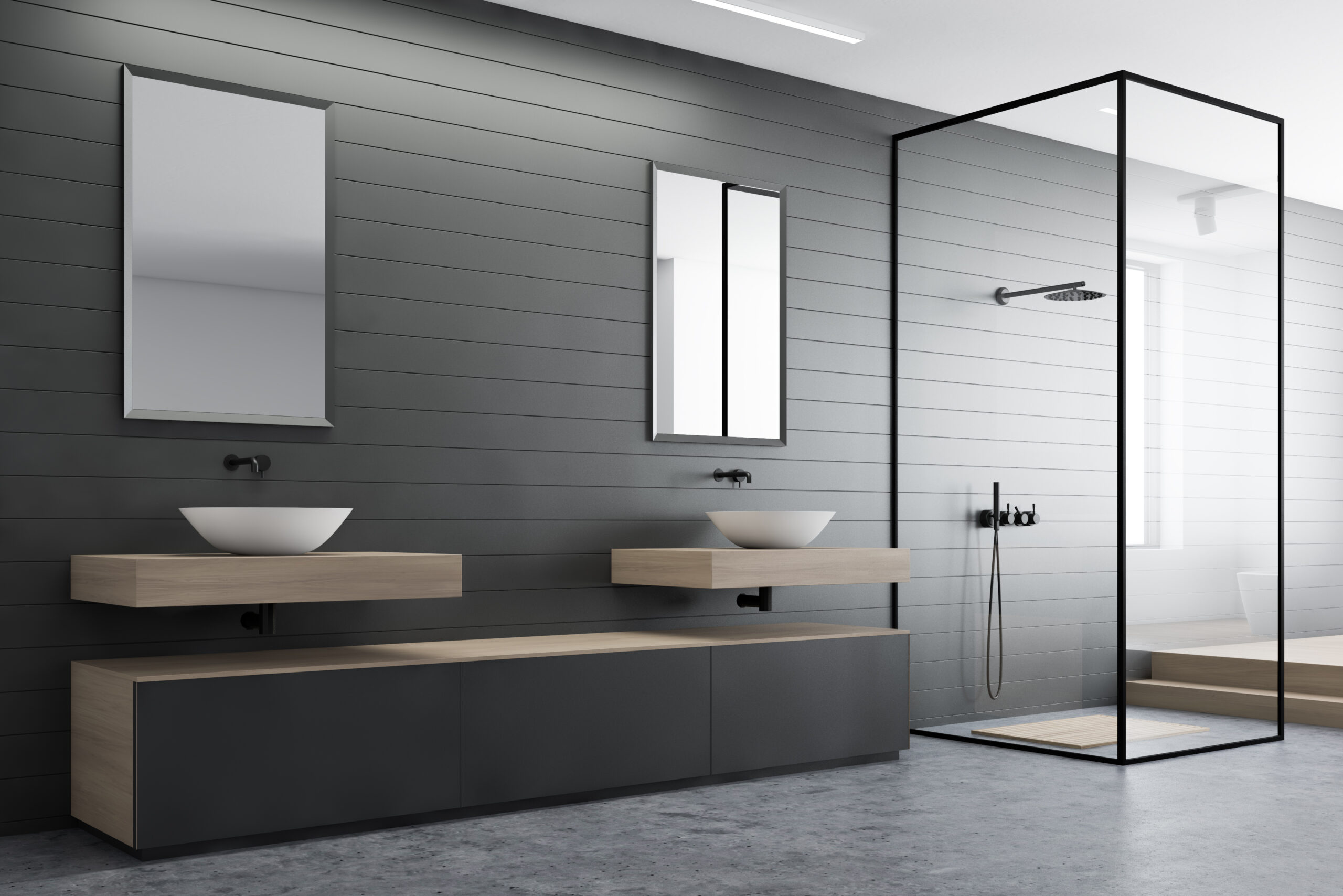 Newly renovated bathroom